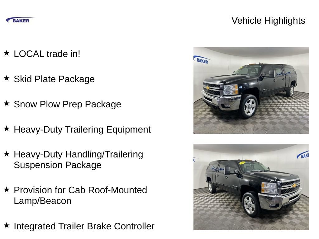 Used 2014 Chevrolet Silverado 2500 LTZ w/ Snow Plow Prep Package AWD/4WD image 4