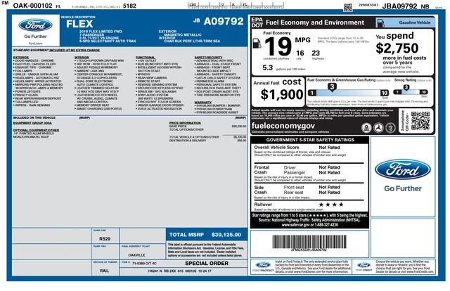 Used 2018 Ford Flex Limited image 70