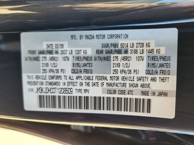 New 2026 MAZDA CX-70 3.3 Turbo S w/ Premium Package AWD/4WD image 25