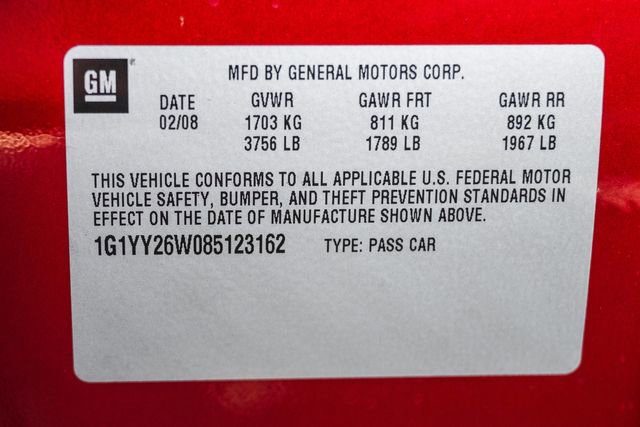 Used 2008 Chevrolet Corvette Coupe w/ Preferred Equipment Group image 70