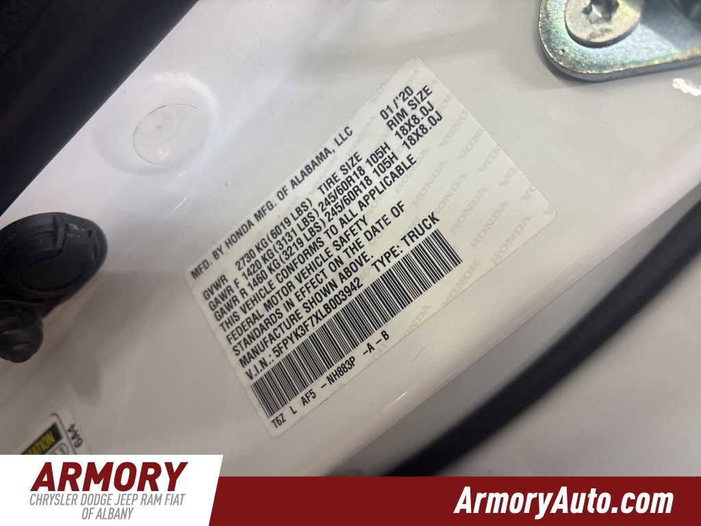 Used 2020 Honda Ridgeline RTL-E image 41