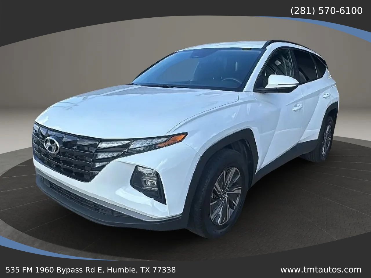 Used 2023 Hyundai Tucson Blue AWD/4WD image 3