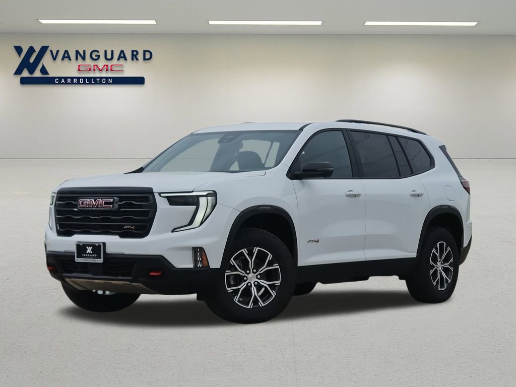 New 2025 GMC Acadia AT4 w/ LPO, Floor Liner Package