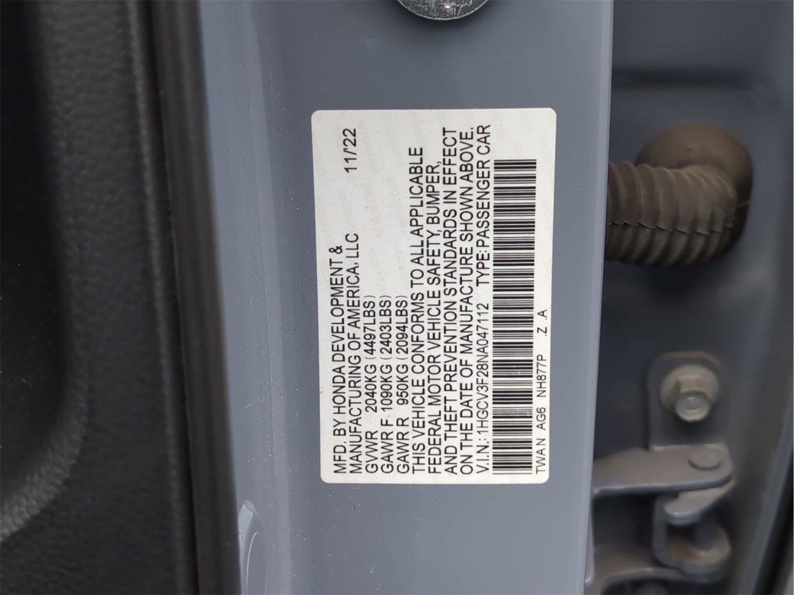 Used 2022 Honda Accord Sport image 15
