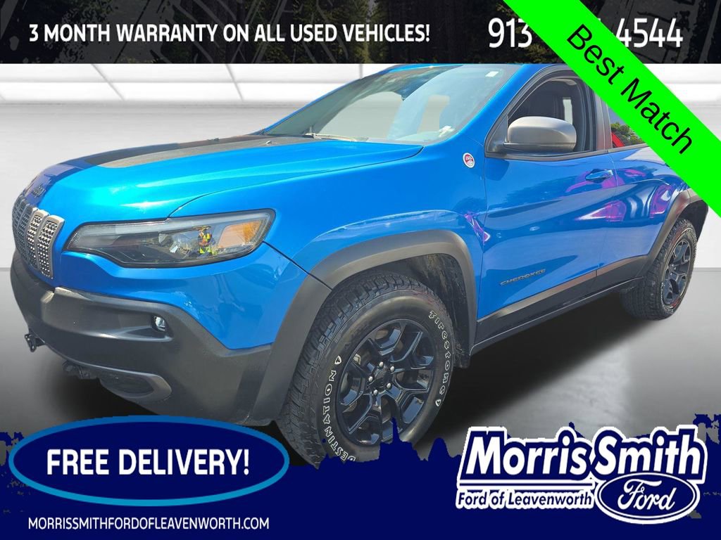 Used 2021 Jeep Cherokee Trailhawk w/ Comfort/Convenience Group image 1