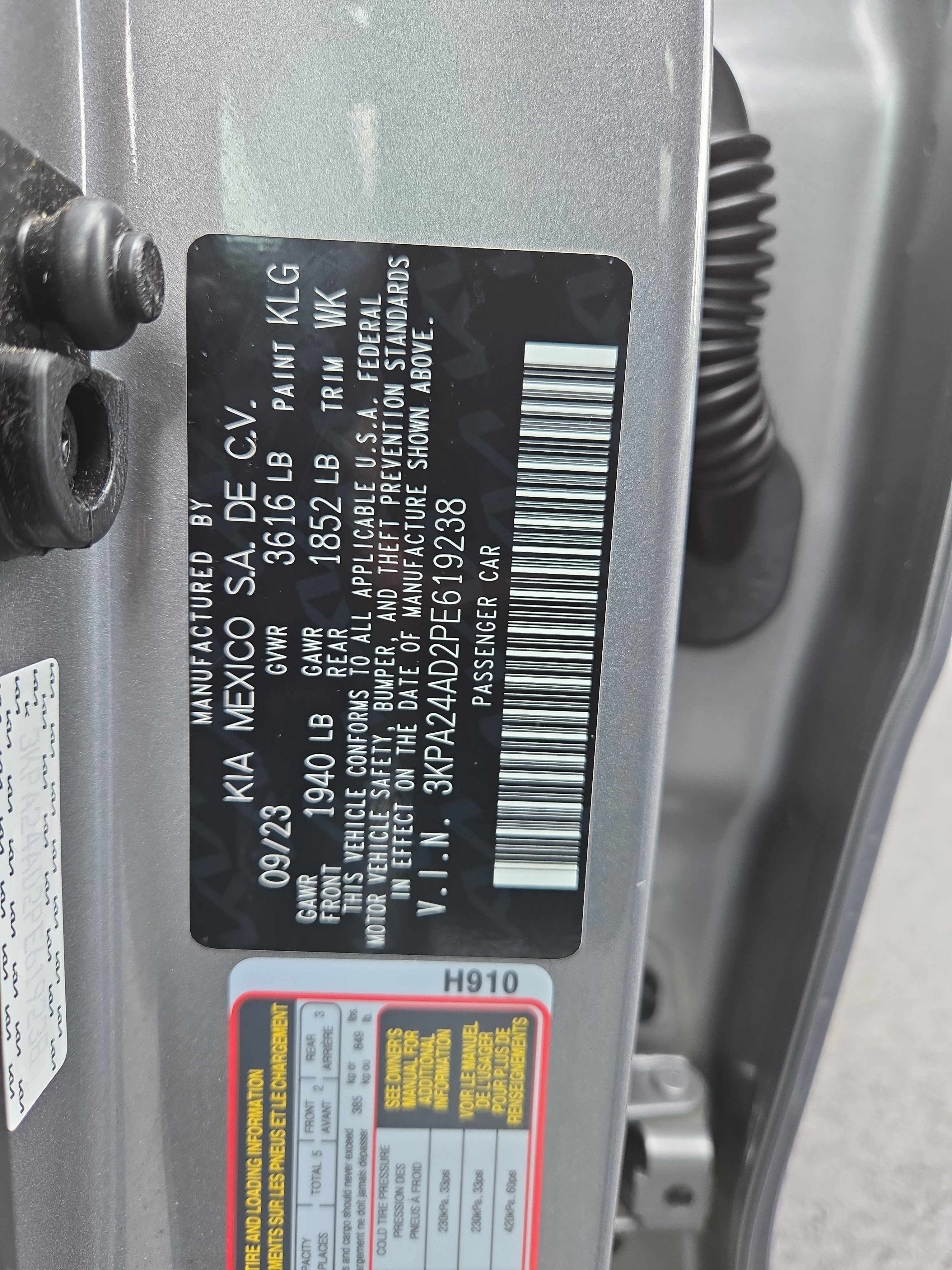 Used 2023 Kia Rio S FWD image 38