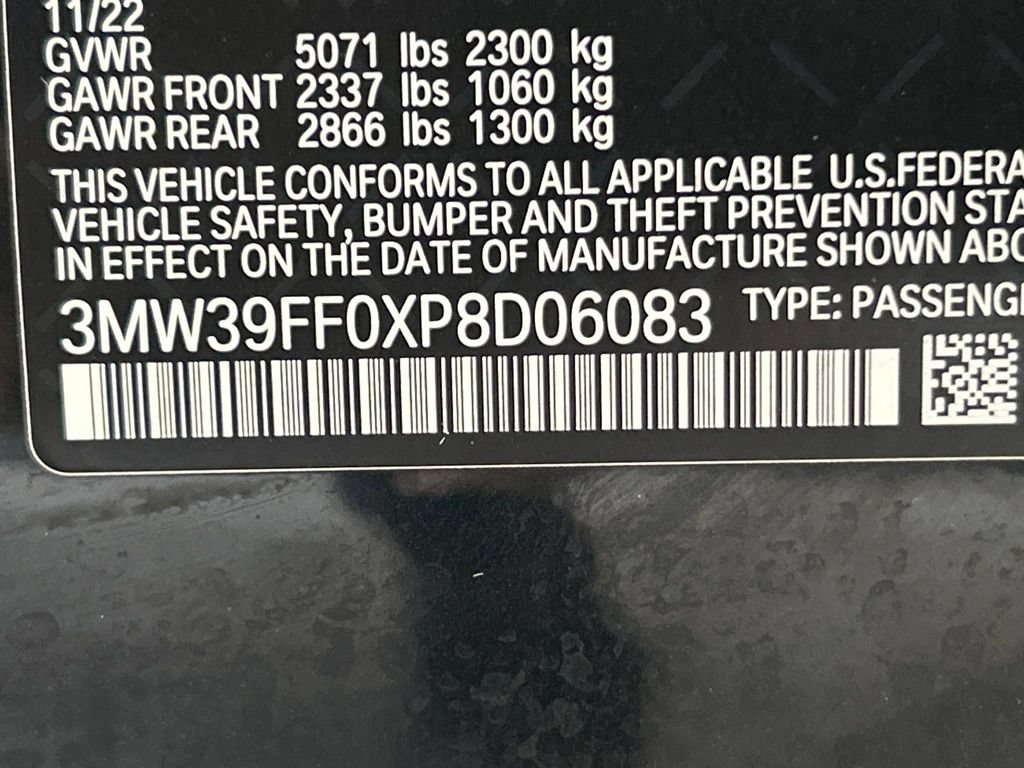 Used 2023 BMW 330e w/ M Sport Package RWD image 42