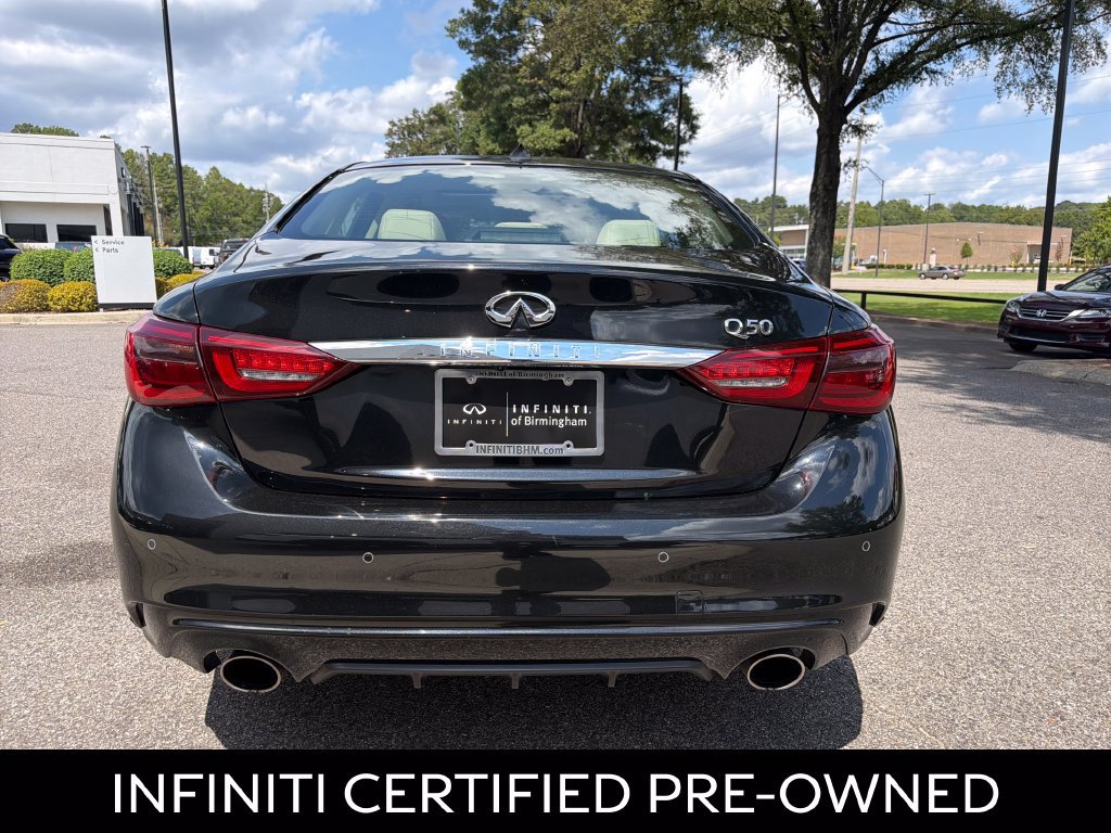 Certified 2023 INFINITI Q50 Luxe w/ Cargo Package RWD image 11