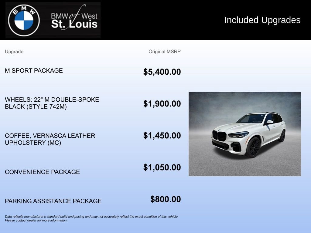 Used 2021 BMW X5 sDrive40i w/ M Sport Package image 20