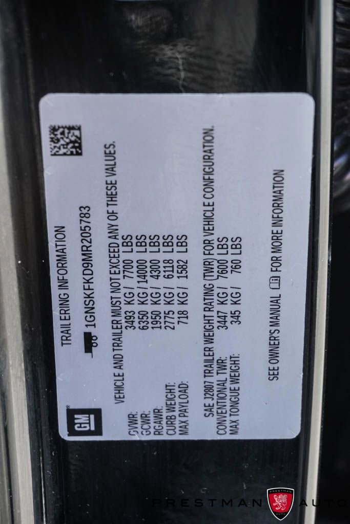 Used 2021 Chevrolet Suburban Premier image 25