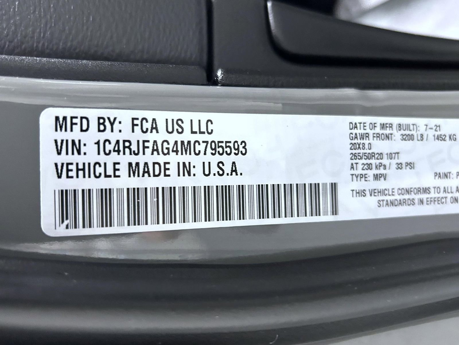 Used 2021 Jeep Grand Cherokee Laredo X AWD/4WD image 25