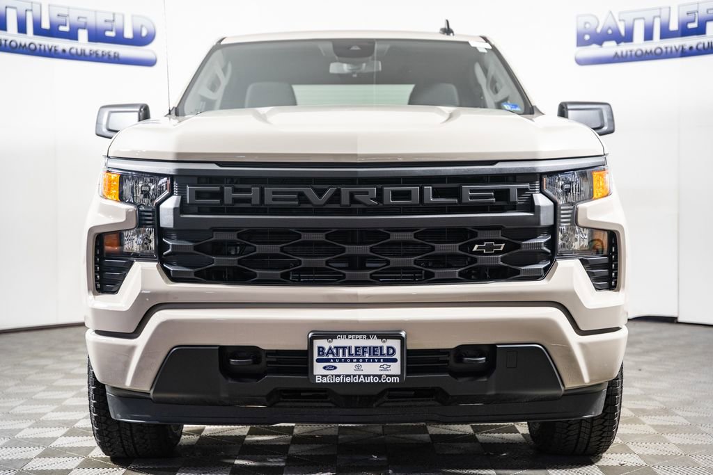 New 2026 Chevrolet Silverado 1500 Custom w/ Turbomax Blackout Package AWD/4WD image 2