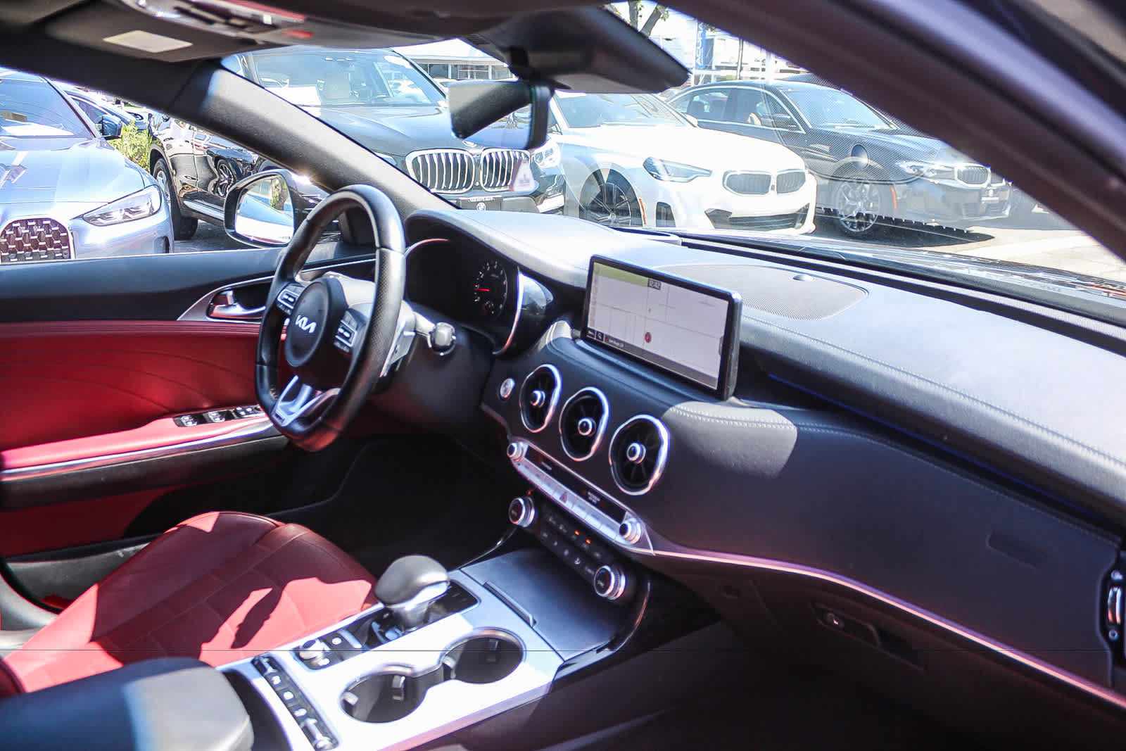 Used 2023 Kia Stinger GT2 w/ Red Interior Color Package RWD image 15