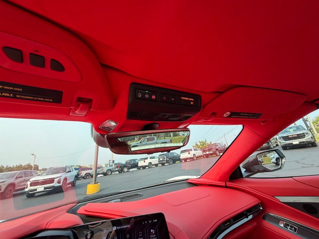 Certified 2025 Chevrolet Corvette Stingray Premium Conv w/ Stealth Interior Trim Package RWD image 16