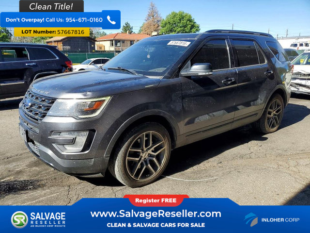 Used 2017 Ford Explorer Sport w/ Equipment Group 401A