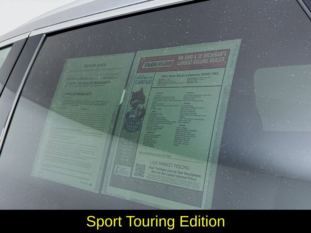 Used 2024 Buick Enclave Essence w/ Sport Touring Edition image 13