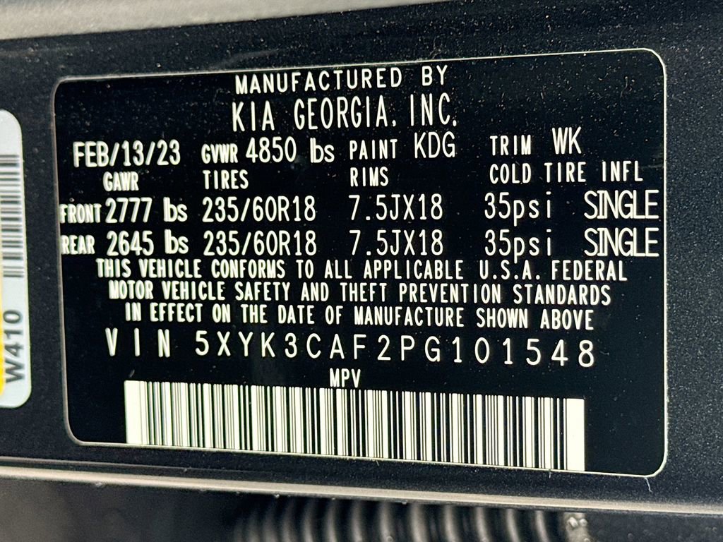 Certified 2023 Kia Sportage EX image 31