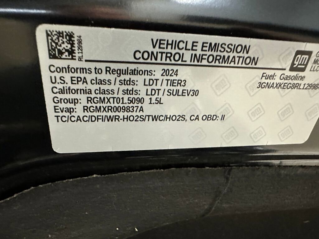 Certified 2024 Chevrolet Equinox LT w/ LPO, Floor Liner Package image 38