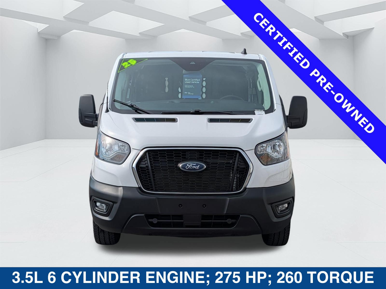 Certified 2025 Ford Transit 250 Low Roof w/ Exterior Upgrade Package RWD image 8