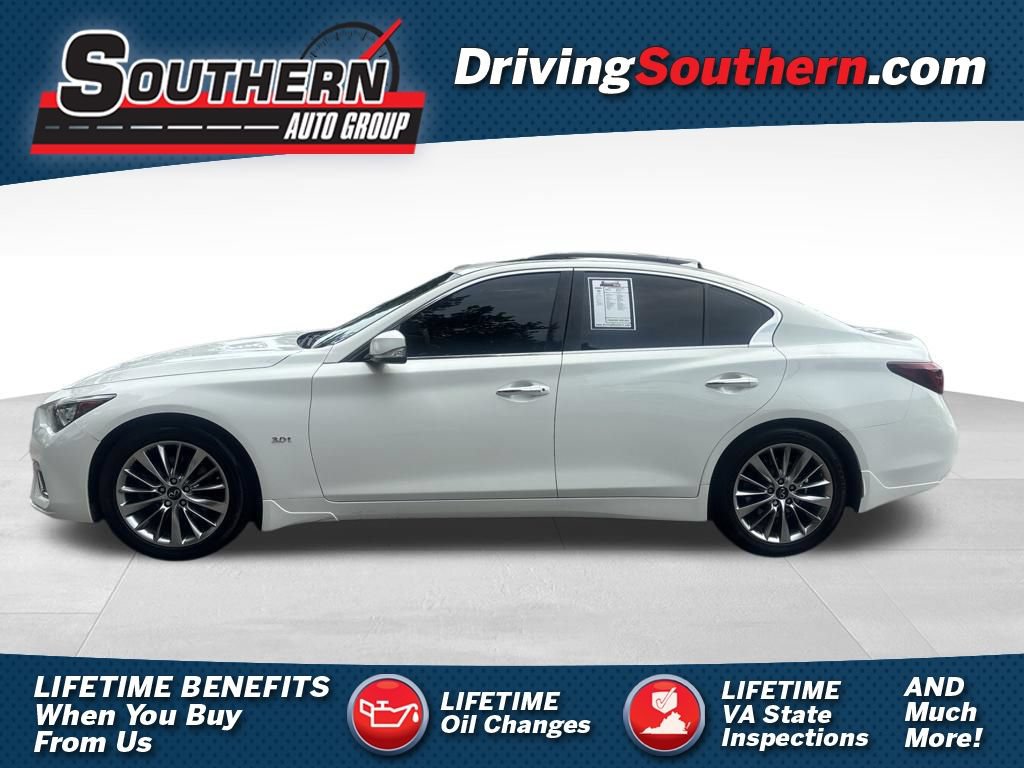 Used 2019 INFINITI Q50 Luxe w/ Essential Package (3.0T Luxe)