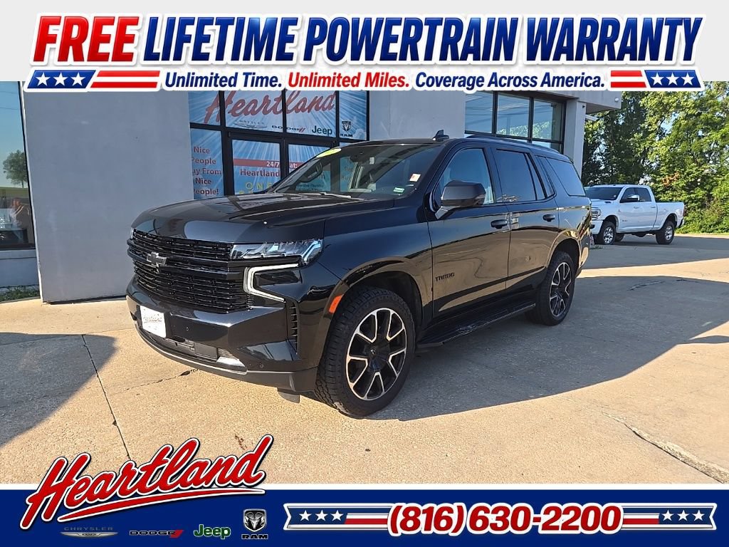 Used 2021 Chevrolet Tahoe RST w/ Luxury Package AWD/4WD image 1