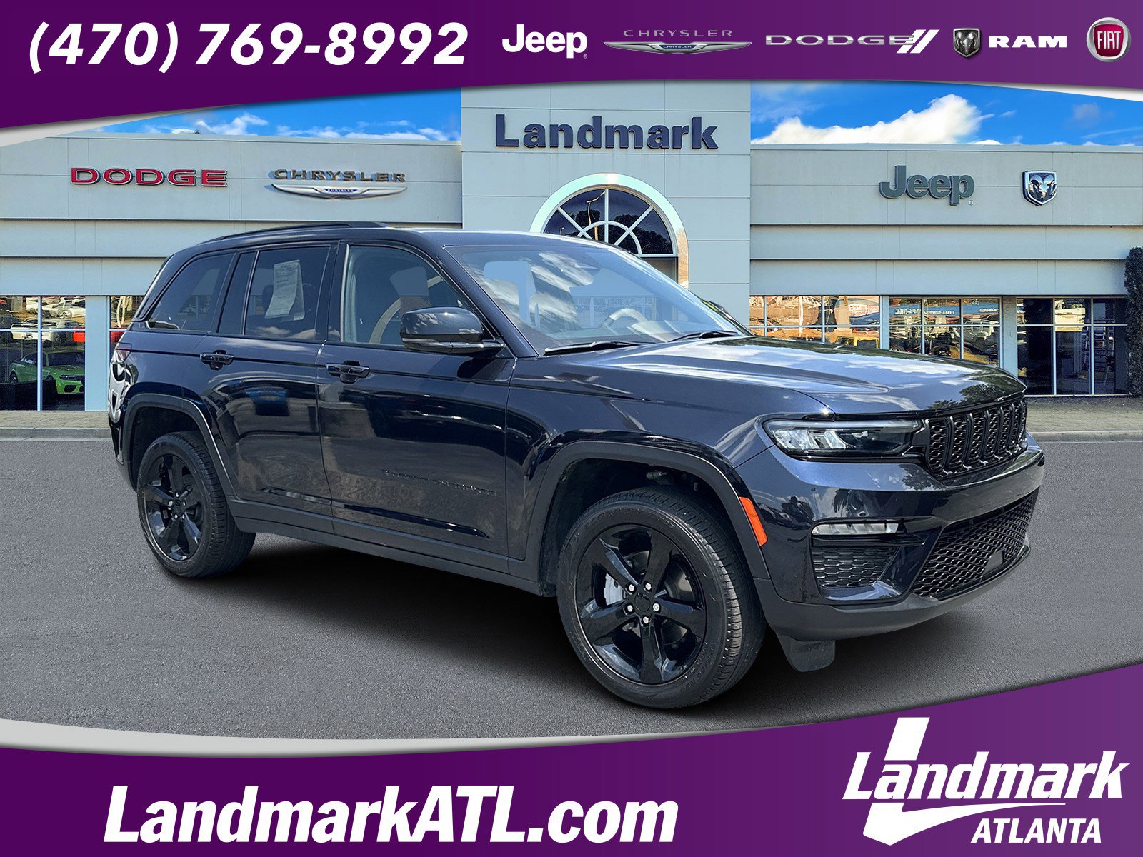 Used 2024 Jeep Grand Cherokee Limited w/ Black Appearance Package