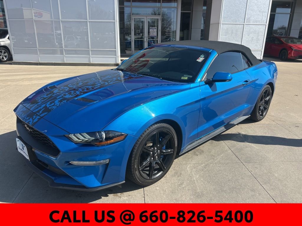 Used 2019 Ford Mustang Convertible w/ Equipment Group 101A RWD image 3