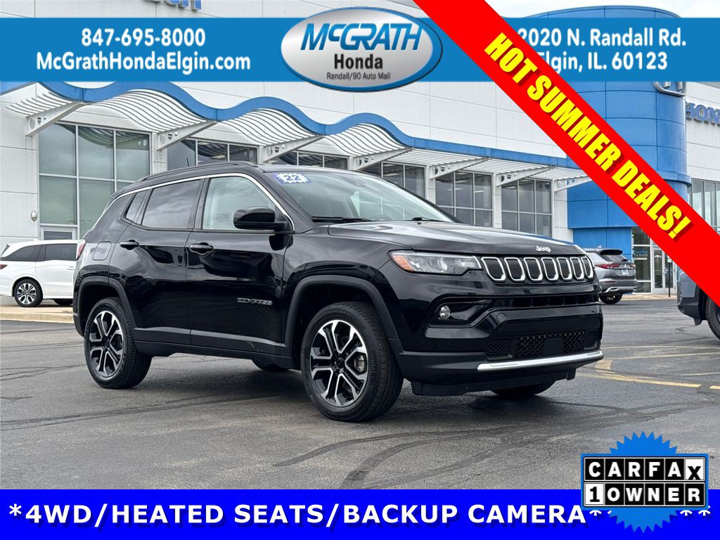 Used 2022 Jeep Compass Limited AWD/4WD image 1
