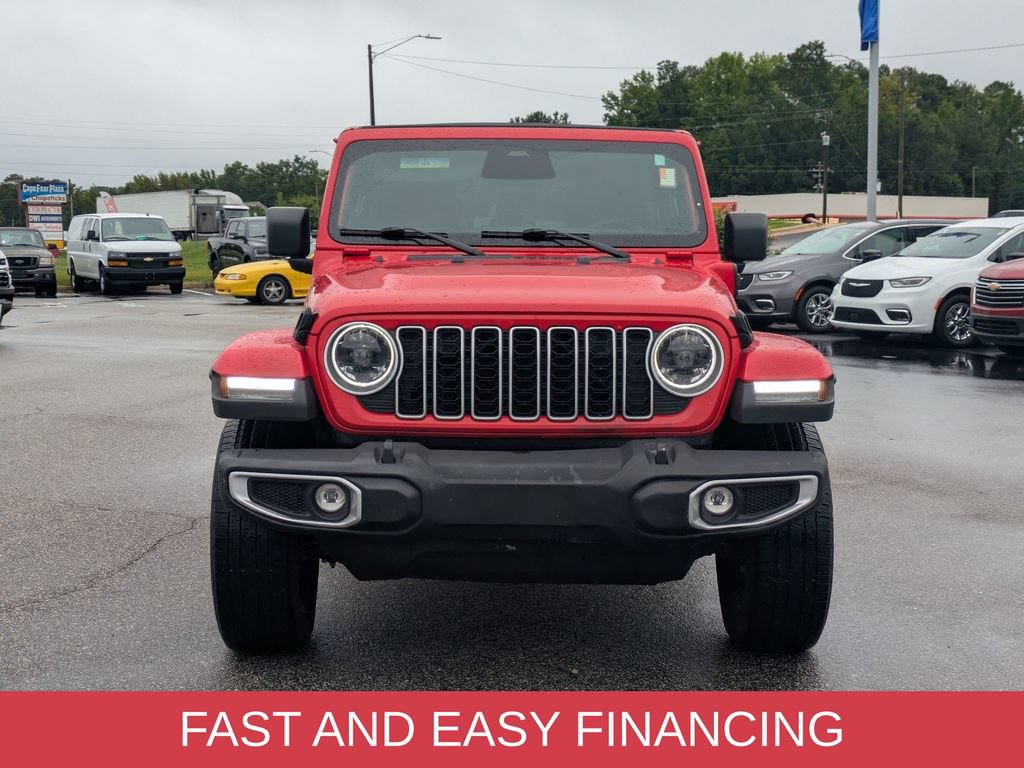 Used 2025 Jeep Wrangler Unlimited Sahara w/ Safety Group AWD/4WD image 7