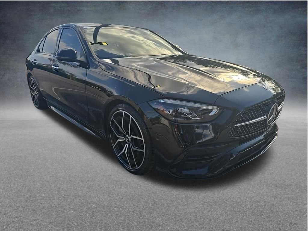 Used 2022 Mercedes-Benz C 300 Sedan w/ AMG Line w/ Night Package image 3