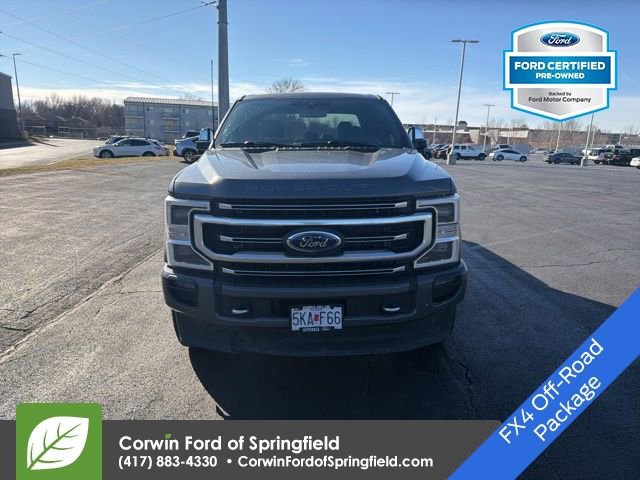 Used 2021 Ford F250 Platinum w/ FX4 Off-Road Package image 2