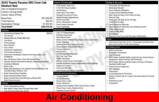 Used 2025 Toyota Tacoma SR5 RWD image 15