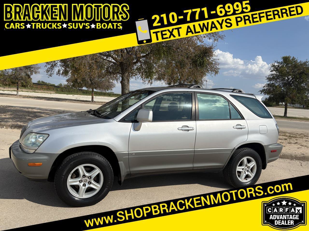 Used 2001 Lexus RX 300 w/ Premium Pkg Plus