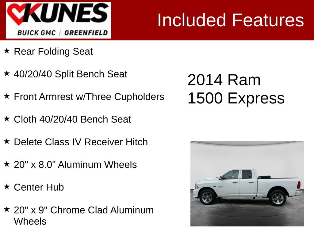 Used 2014 RAM 1500 Express AWD/4WD image 3