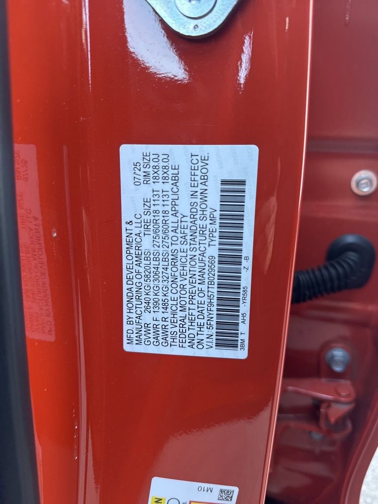 Certified 2026 Honda Passport TrailSport image 25