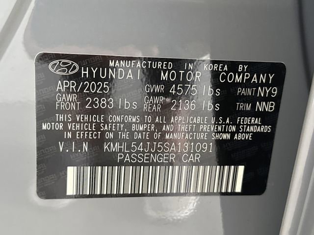 New 2025 Hyundai Sonata Limited image 41
