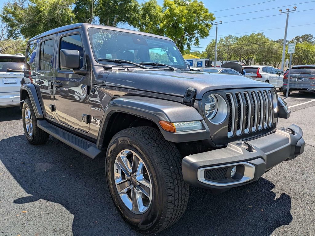 Used 2021 Jeep Wrangler Unlimited Sahara AWD/4WD image 8