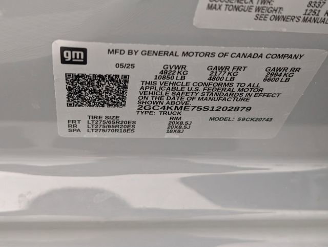 Certified 2025 Chevrolet Silverado 2500 Custom w/ Custom Value Package image 35