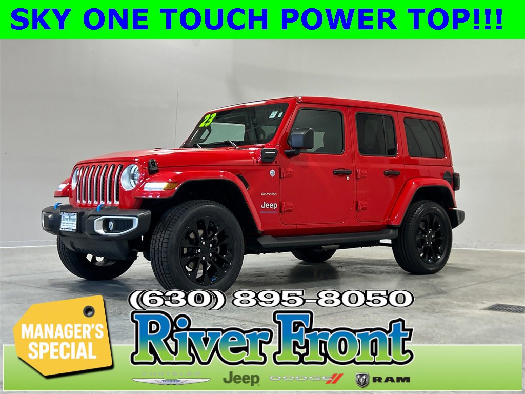 Used 2023 Jeep Wrangler Unlimited Sahara w/ Cold Weather Group