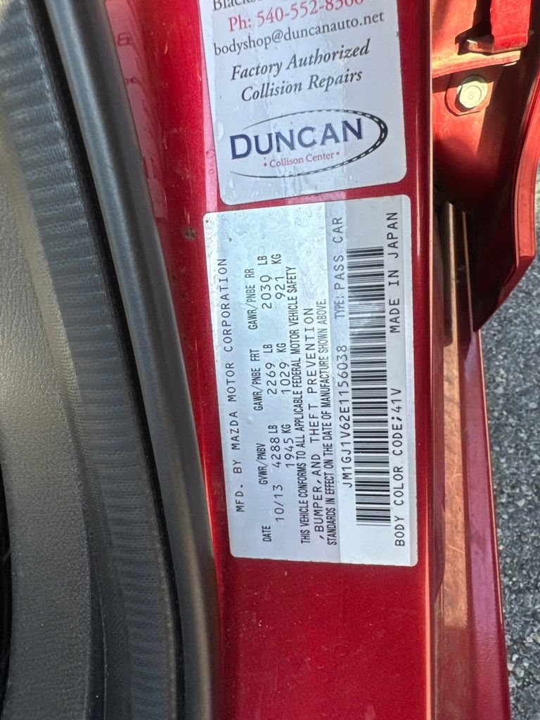 Used 2014 MAZDA MAZDA6 Touring FWD image 26