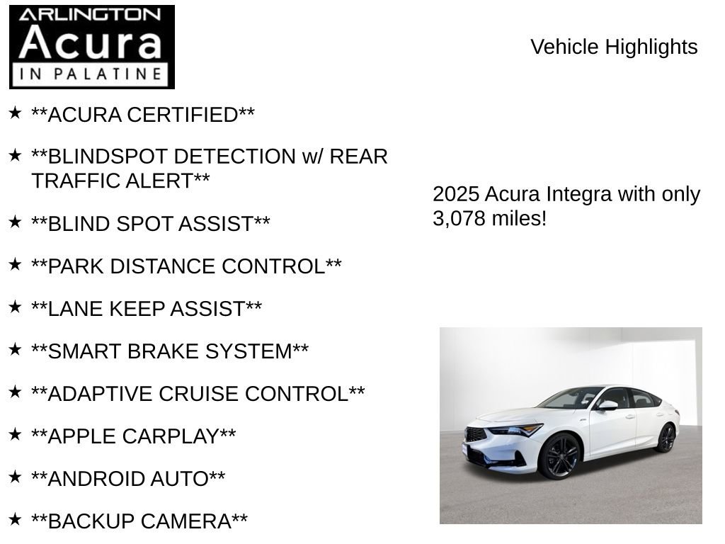 Certified 2025 Acura Integra A-Spec image 7