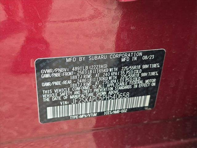 Used 2023 Subaru Forester Limited w/ Popular Package #2 AWD/4WD image 15