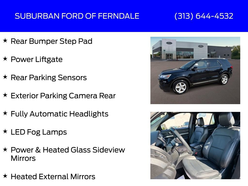 Used 2018 Ford Explorer XLT w/ Equipment Group 202A FWD image 21