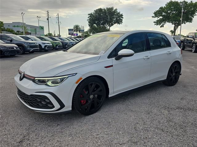 Used 2022 Volkswagen GTI SE w/ SE Leather Package FWD image 8