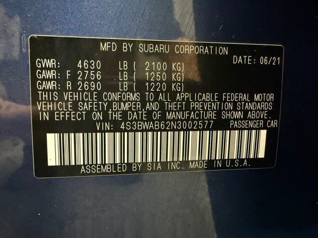 Used 2022 Subaru Legacy AWD/4WD image 25
