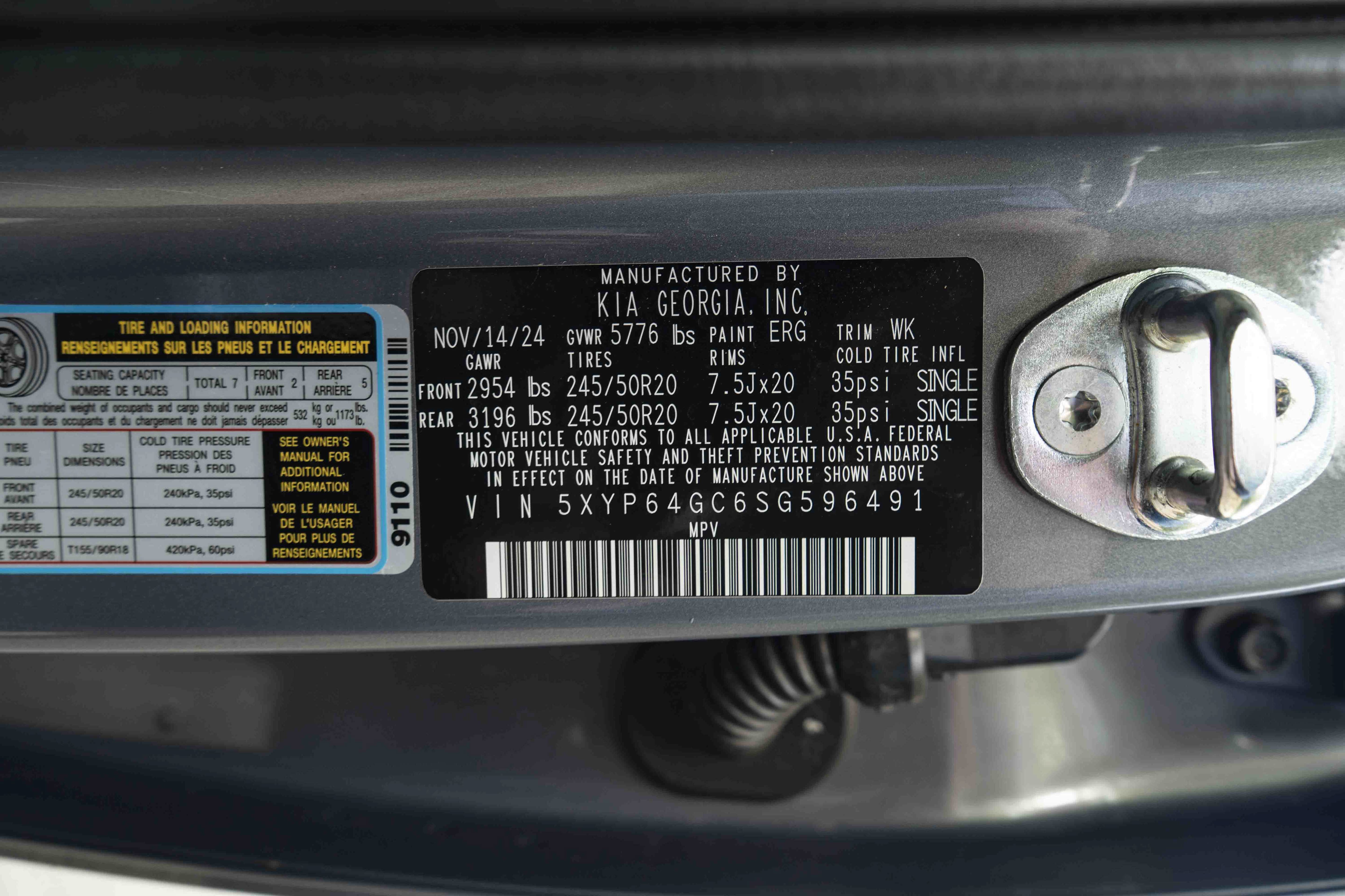 Used 2025 Kia Telluride S FWD image 45