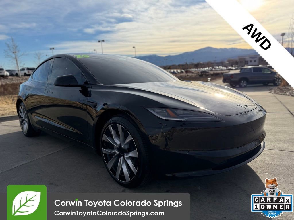 Used 2025 Tesla Model 3 Long Range image 1