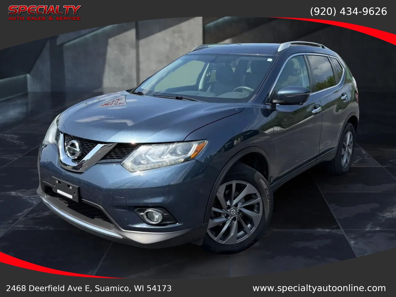 Used 2016 Nissan Rogue SL w/ SL Premium Package AWD/4WD image 1