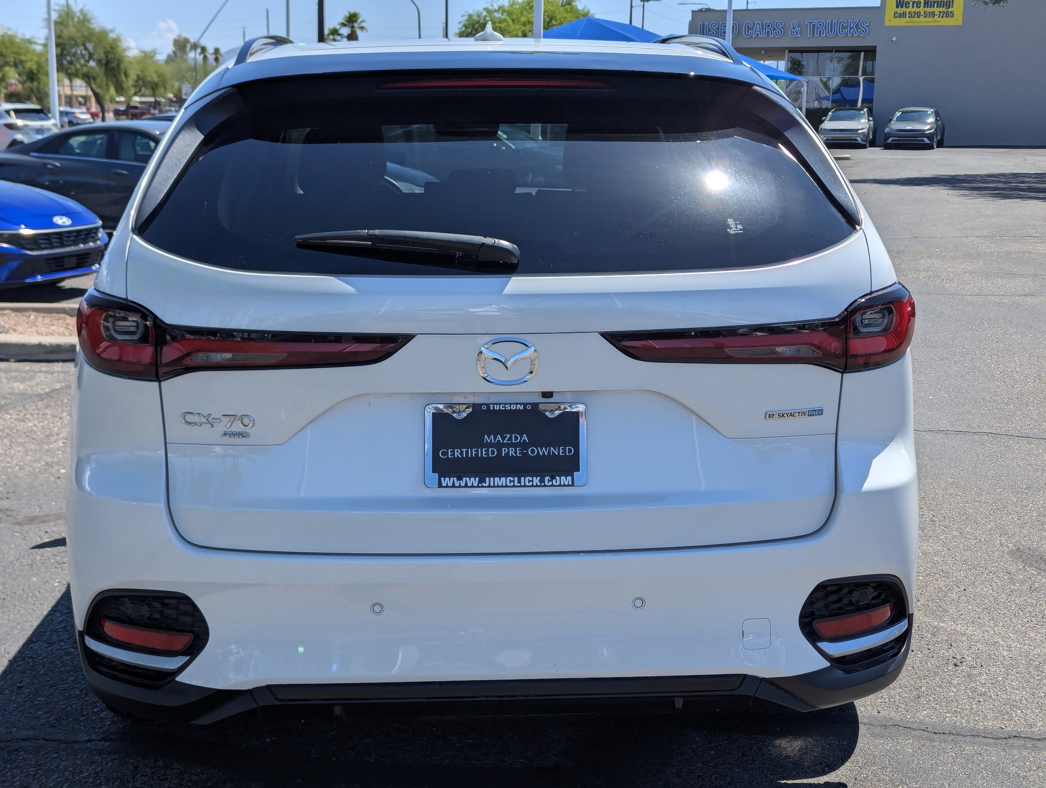 Certified 2025 MAZDA CX-70 Plug-In Hybrid w/ Premium Pkg image 3