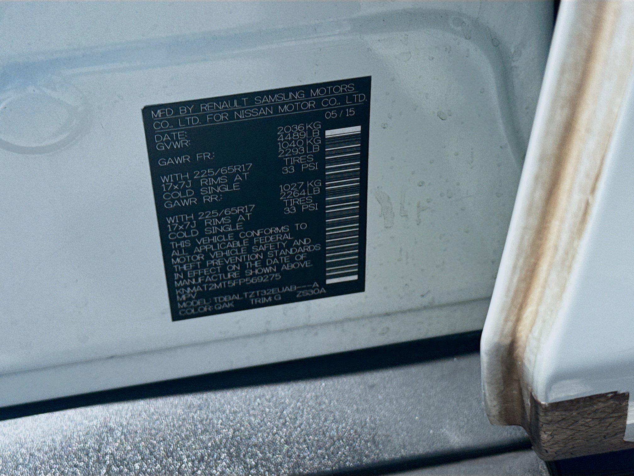 Used 2015 Nissan Rogue SV w/ SV Premium Package image 38